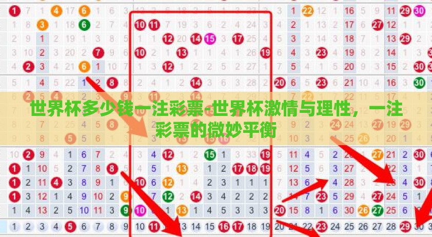 世界杯多少钱一注彩票-世界杯激情与理性，一注彩票的微妙平衡