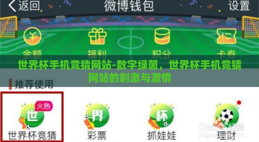 世界杯手机竞猜网站-数字绿茵,世界杯手机竞猜网站的刺激与激情 世界杯手机竞猜网站-数字绿茵,世界杯手机竞猜网站的刺激与激情