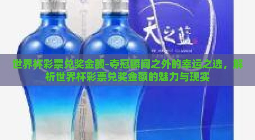 世界杯彩票兑奖金额-夺冠瞬间之外的幸运之选，解析世界杯彩票兑奖金额的魅力与现实