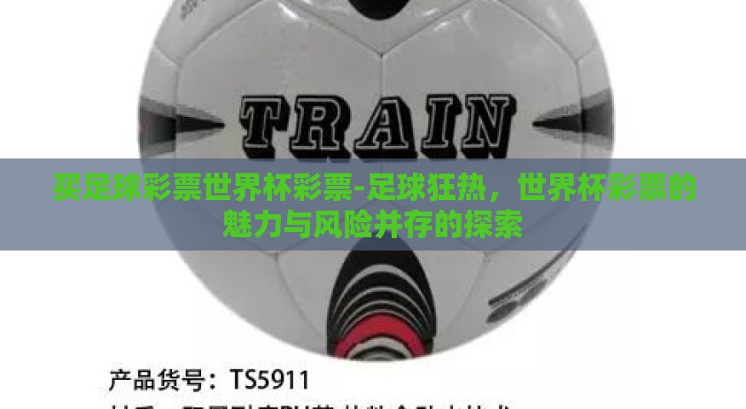 买足球彩票世界杯彩票-足球狂热，世界杯彩票的魅力与风险并存的探索