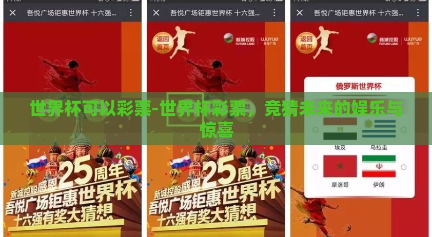 世界杯可以彩票-世界杯彩票，竞猜未来的娱乐与惊喜