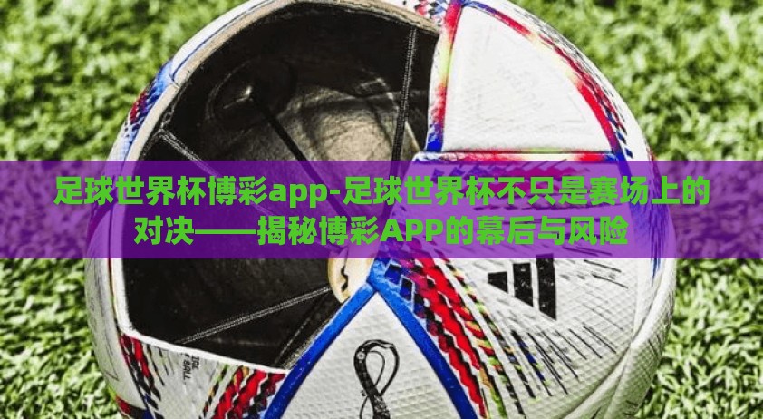 足球世界杯博彩app-足球世界杯不只是赛场上的对决——揭秘博彩APP的幕后与风险