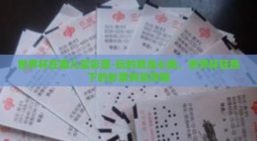 世界杯在哪儿买彩票-玩的就是心跳，世界杯狂热下的彩票购买攻略