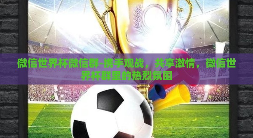 微信世界杯微信群-携手观战，共享激情，微信世界杯群里的热烈氛围
