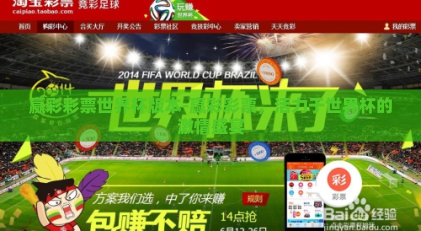 赢彩彩票世界杯版本-赢彩彩票，活力于世界杯的激情盛宴