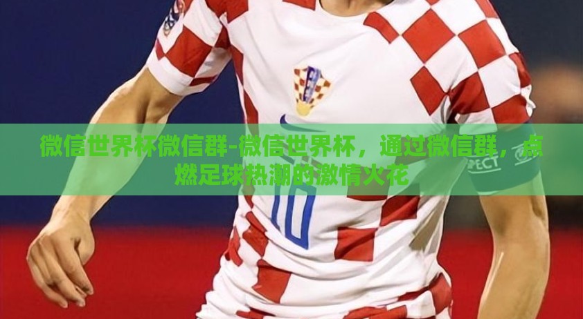 微信世界杯微信群-微信世界杯，通过微信群，点燃足球热潮的激情火花