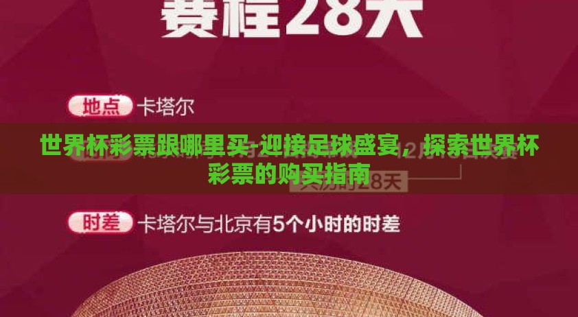 世界杯彩票跟哪里买-迎接足球盛宴，探索世界杯彩票的购买指南